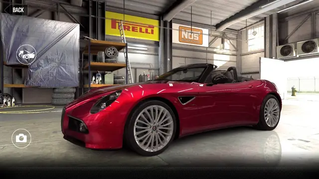 Alfa Romeo 8C Spider (Gold Star)