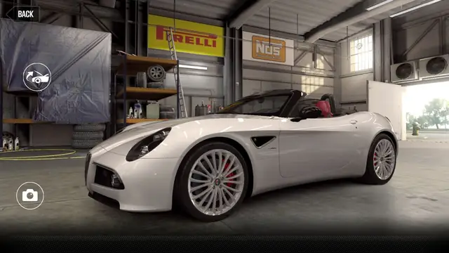 Alfa Romeo 8C Spider (Purple Star)