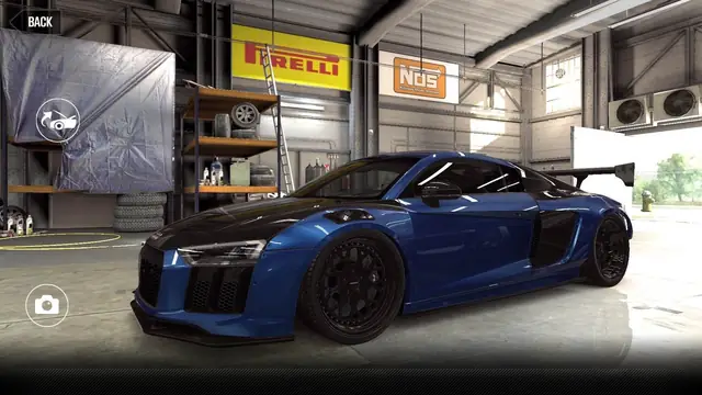 Audi NEWING Alpil R8 RSR (Gold Star)