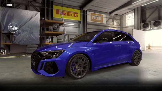 Audi RS3 Sportback performance edition (Purple Star)