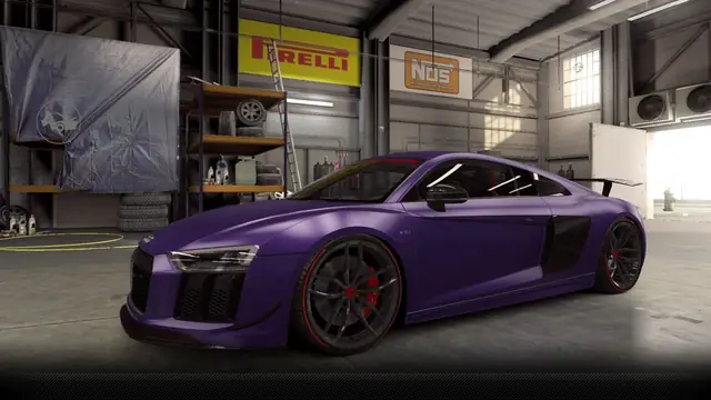 Audi Vorsteiner R8 VRS (Purple Star)