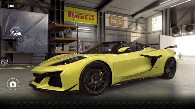 Chevrolet Corvetter Z06 Convertible (Gold Star)