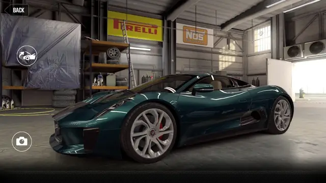 Jaguar C-X75 (Gold Star)