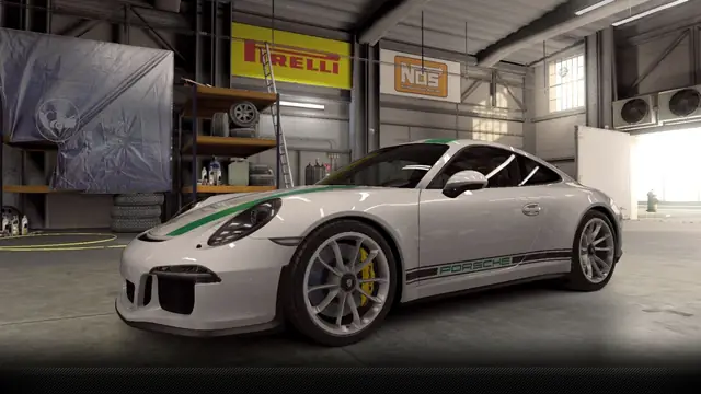 Porsche 911 R (Purple Star)